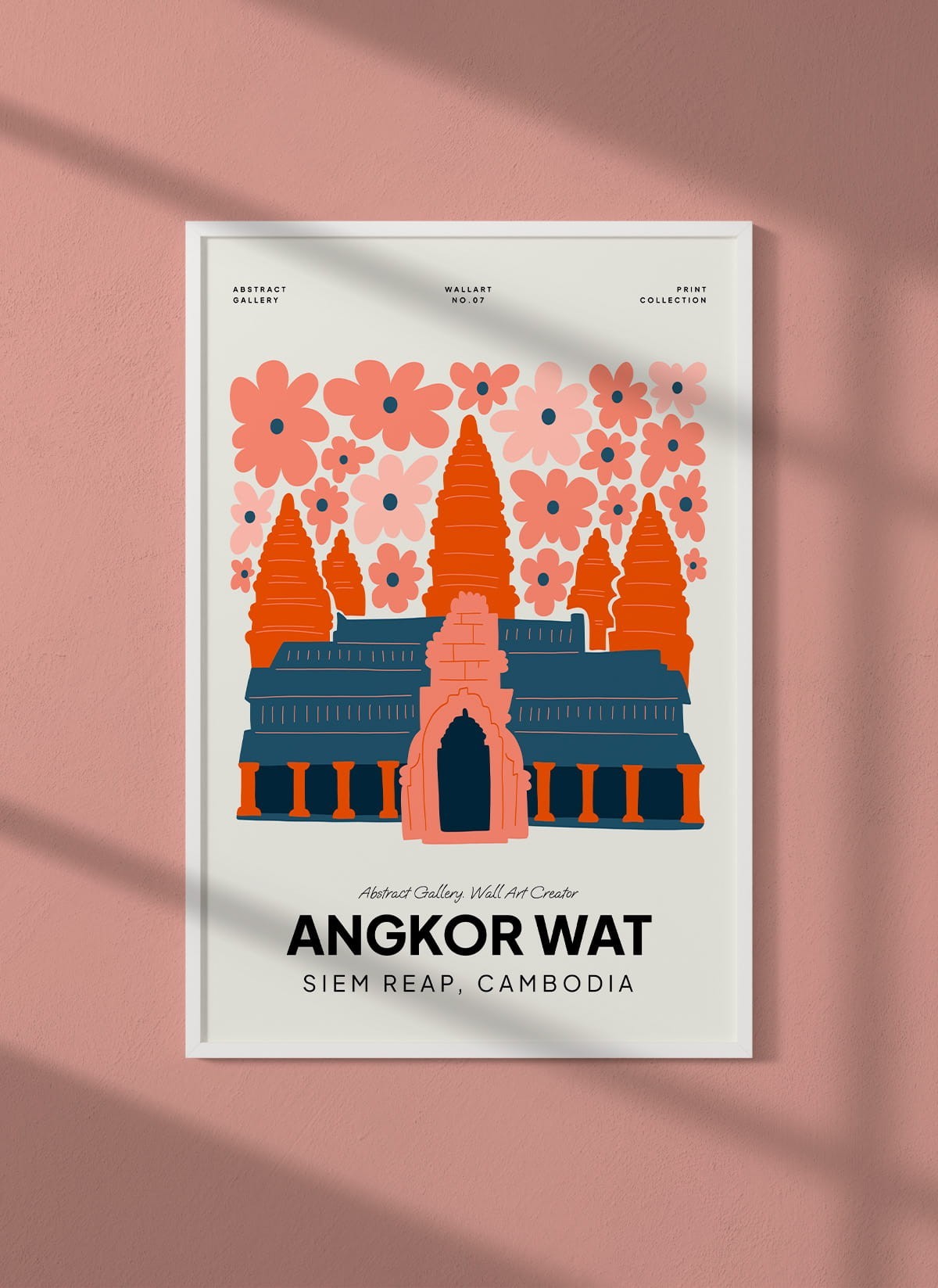 Affiche Cambodge Angkor Wat