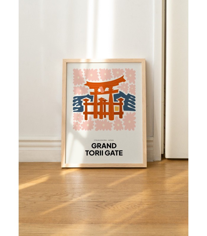 Affiche Japon Porte du Grand Torii