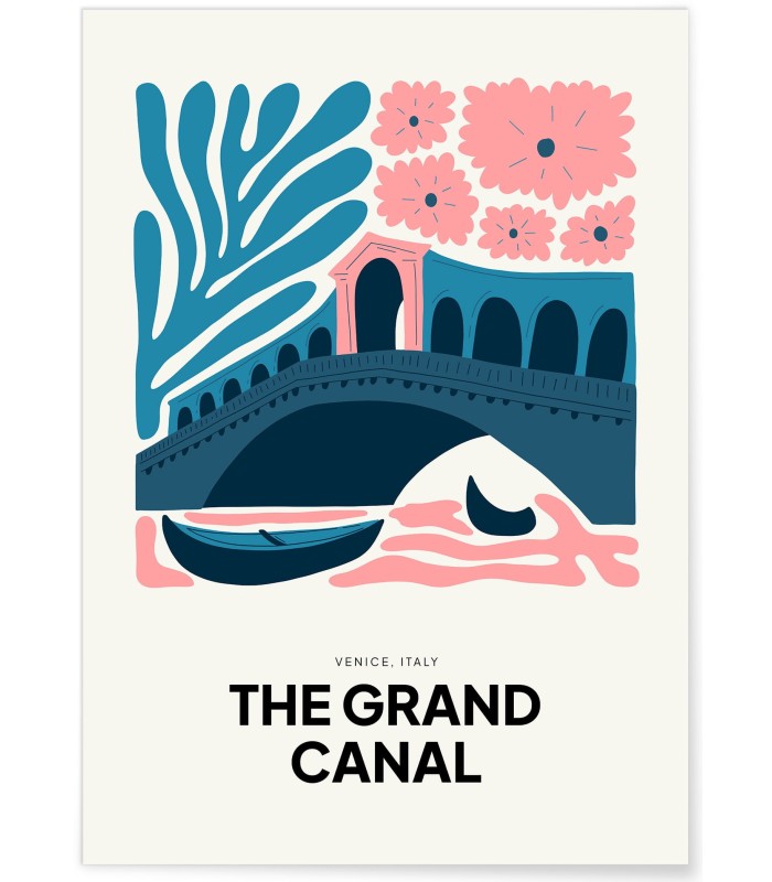 Affiche Venise Grand Canal