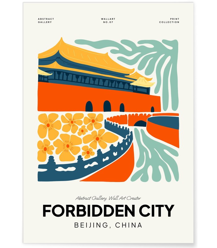 Affiche Chine Cité Interdite