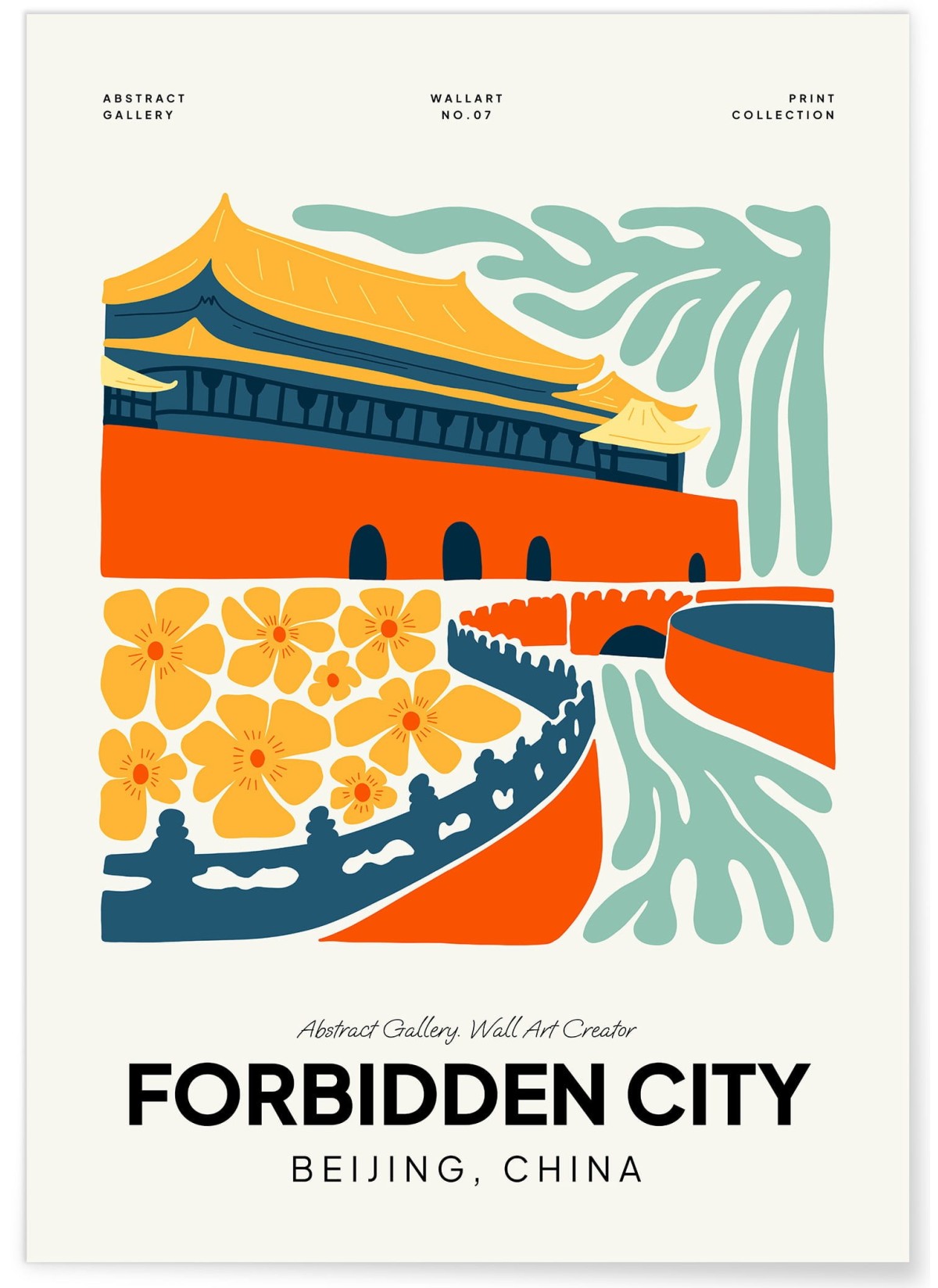 Affiche Chine Cité Interdite