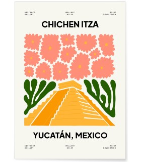 Affiche Mexique Yucatán
