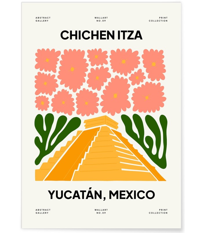 Affiche Mexique Yucatán
