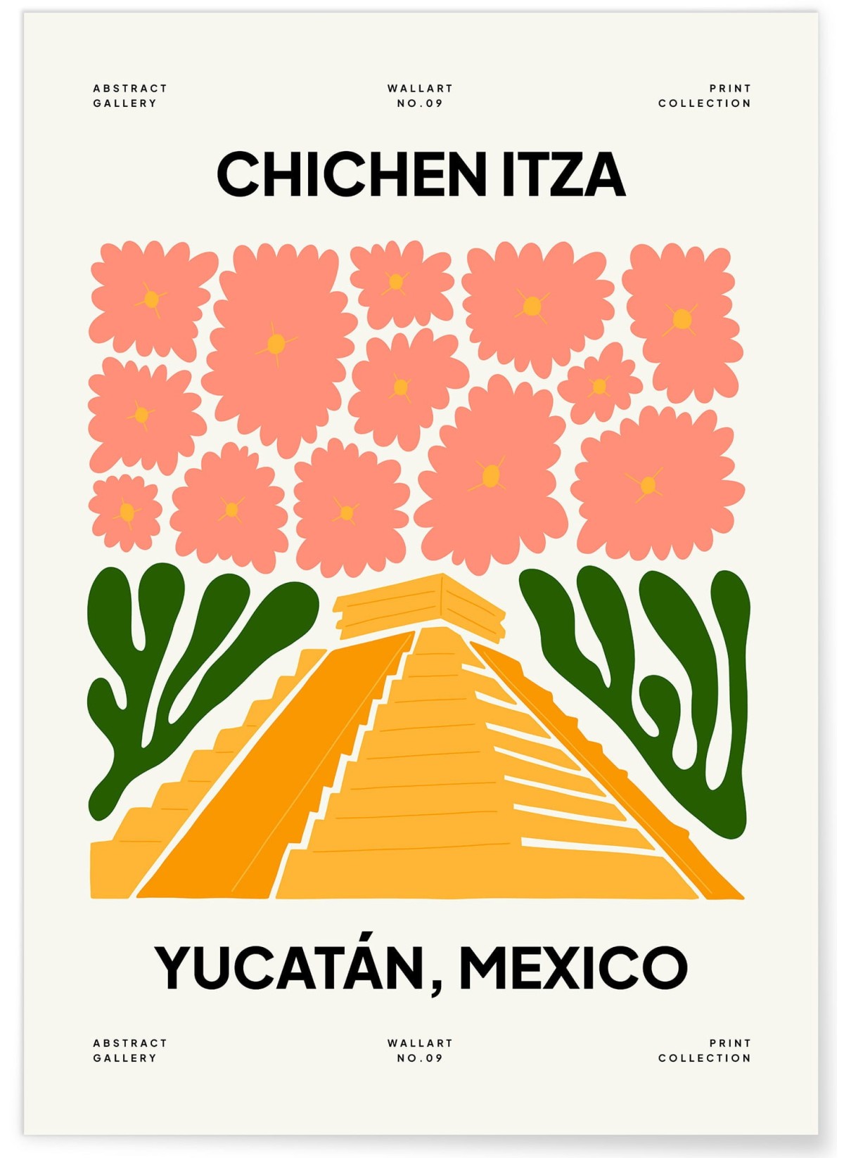 Affiche Mexique Yucatán