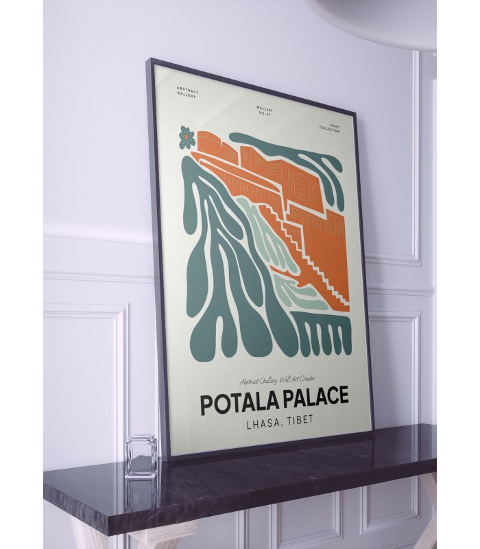Affiche Tibet Palais du Potola