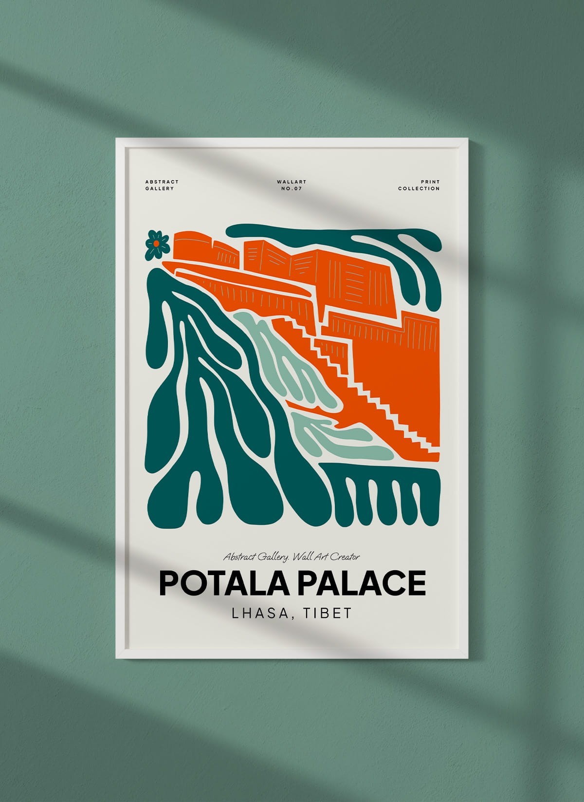 Affiche Tibet Palais du Potola