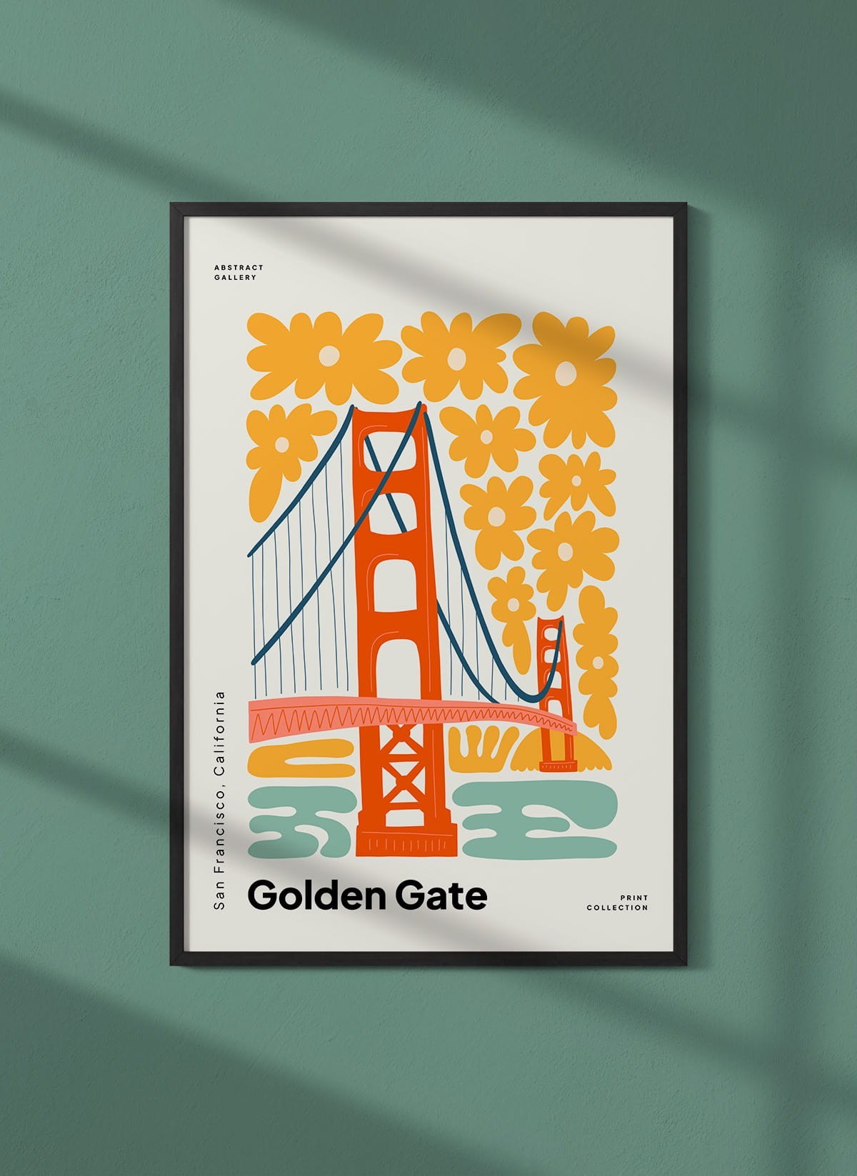 Affiche San Francisco 4 Golden Gate
