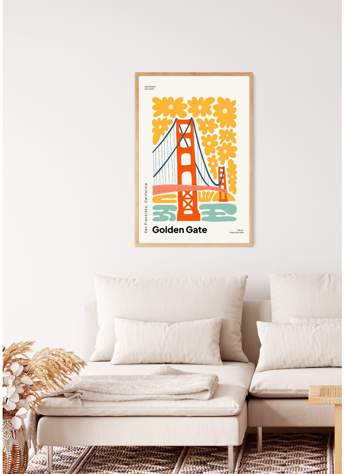 Affiche San Francisco 4 Golden Gate