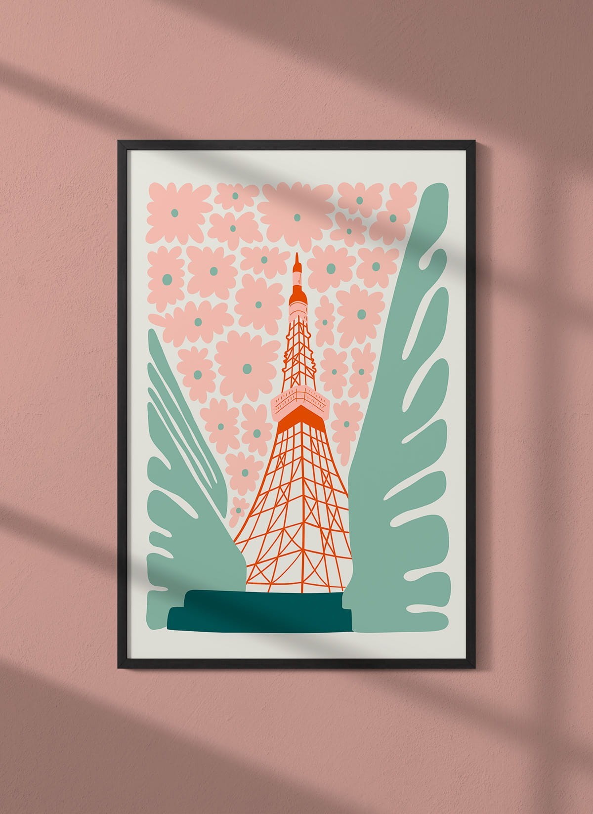 Affiche Japon Tokyo Tower