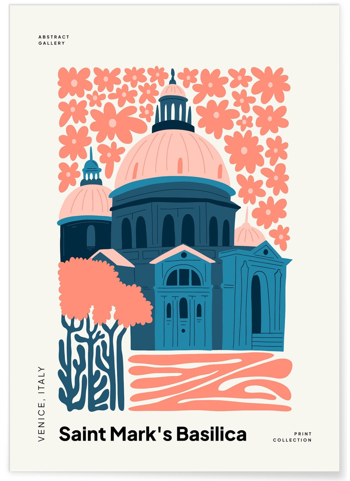 Affiche Venise Basilique Saint Marc