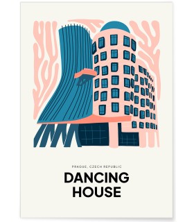 Affiche Prague Dancing house