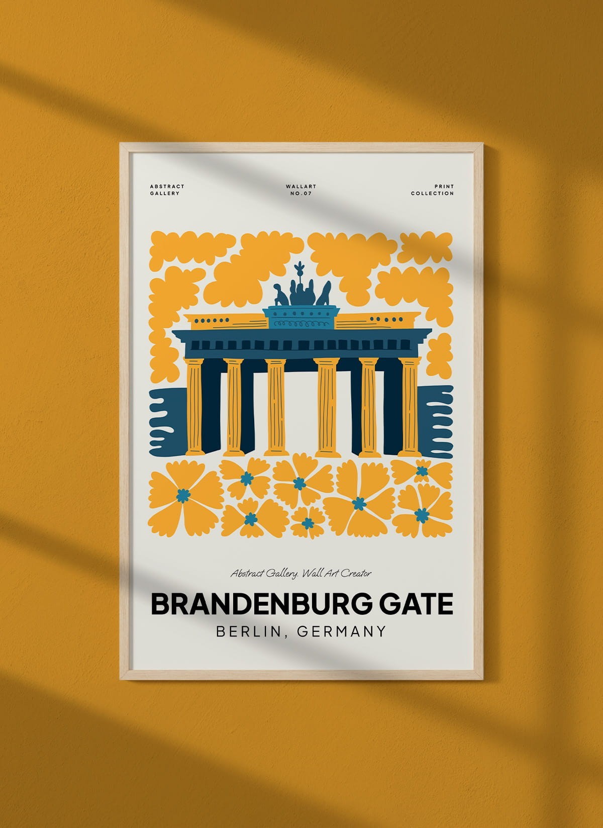 Affiche Berlin Brandbenburg Gate