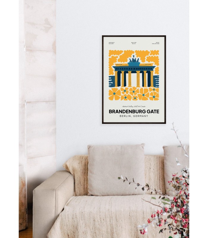Affiche Berlin Brandbenburg Gate