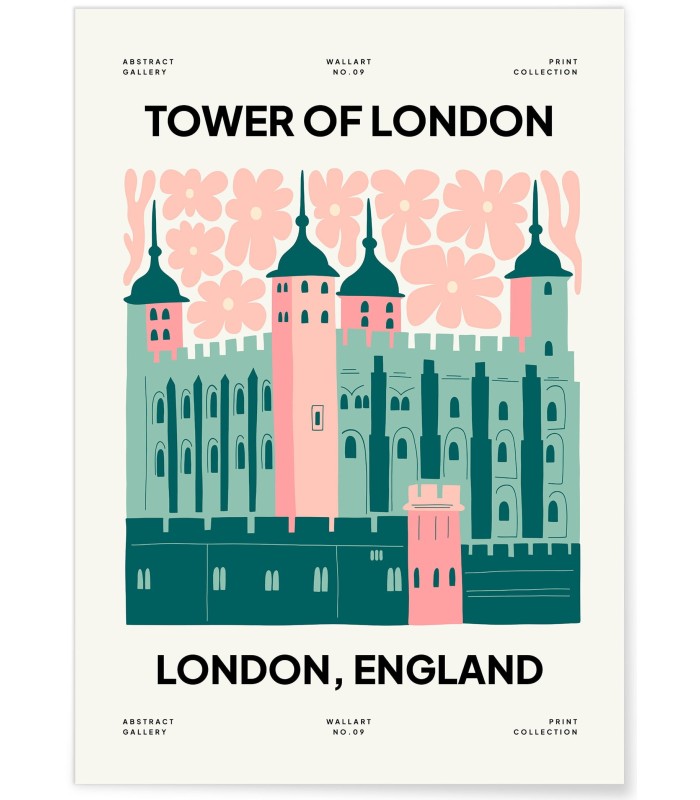 Affiche Londres Tower of London