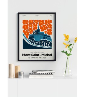 Affiche Mont Saint-Michel 3