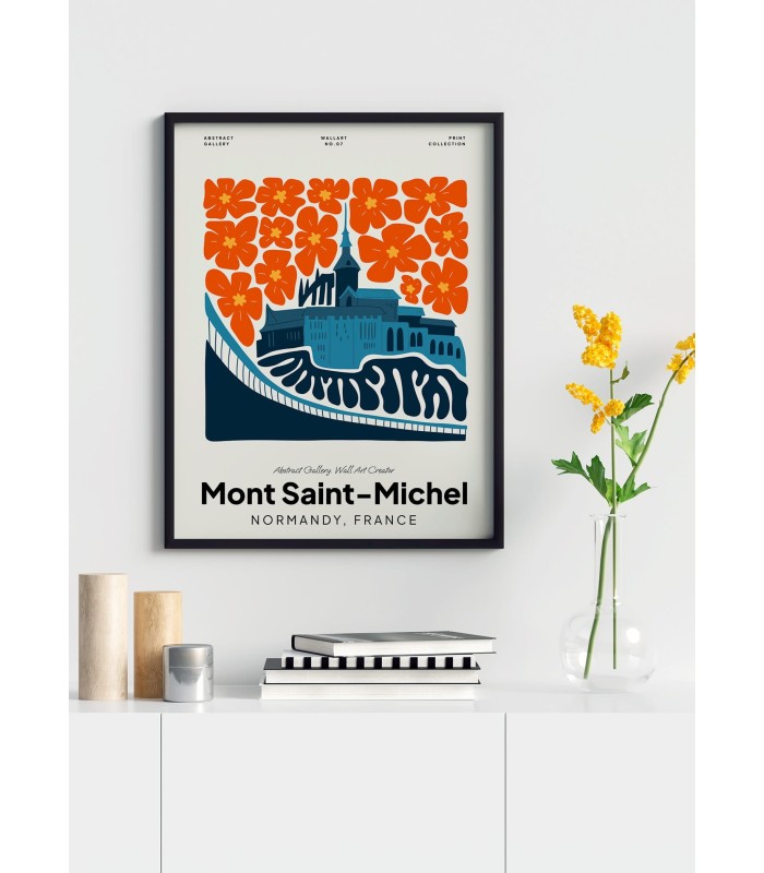 Affiche Mont Saint-Michel 3