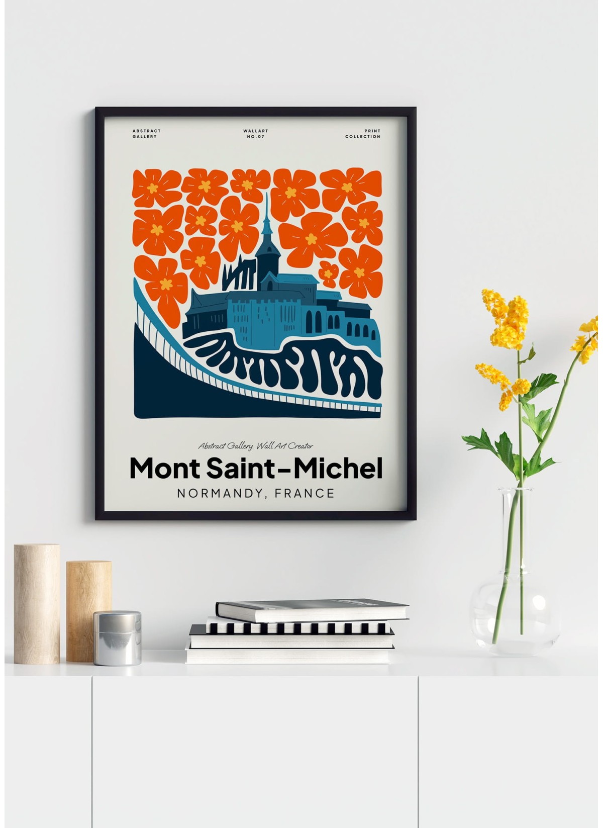 Affiche Mont Saint-Michel 3