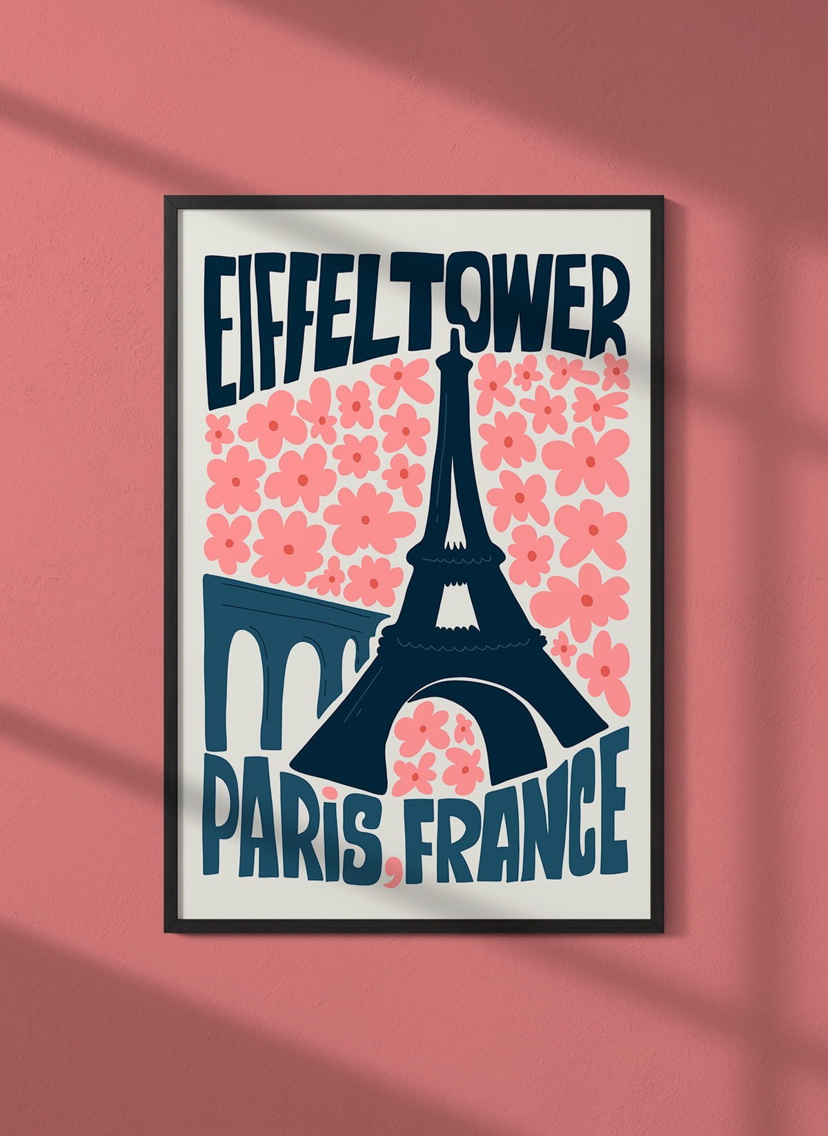 Affiche Paris 5 Tour Eiffel