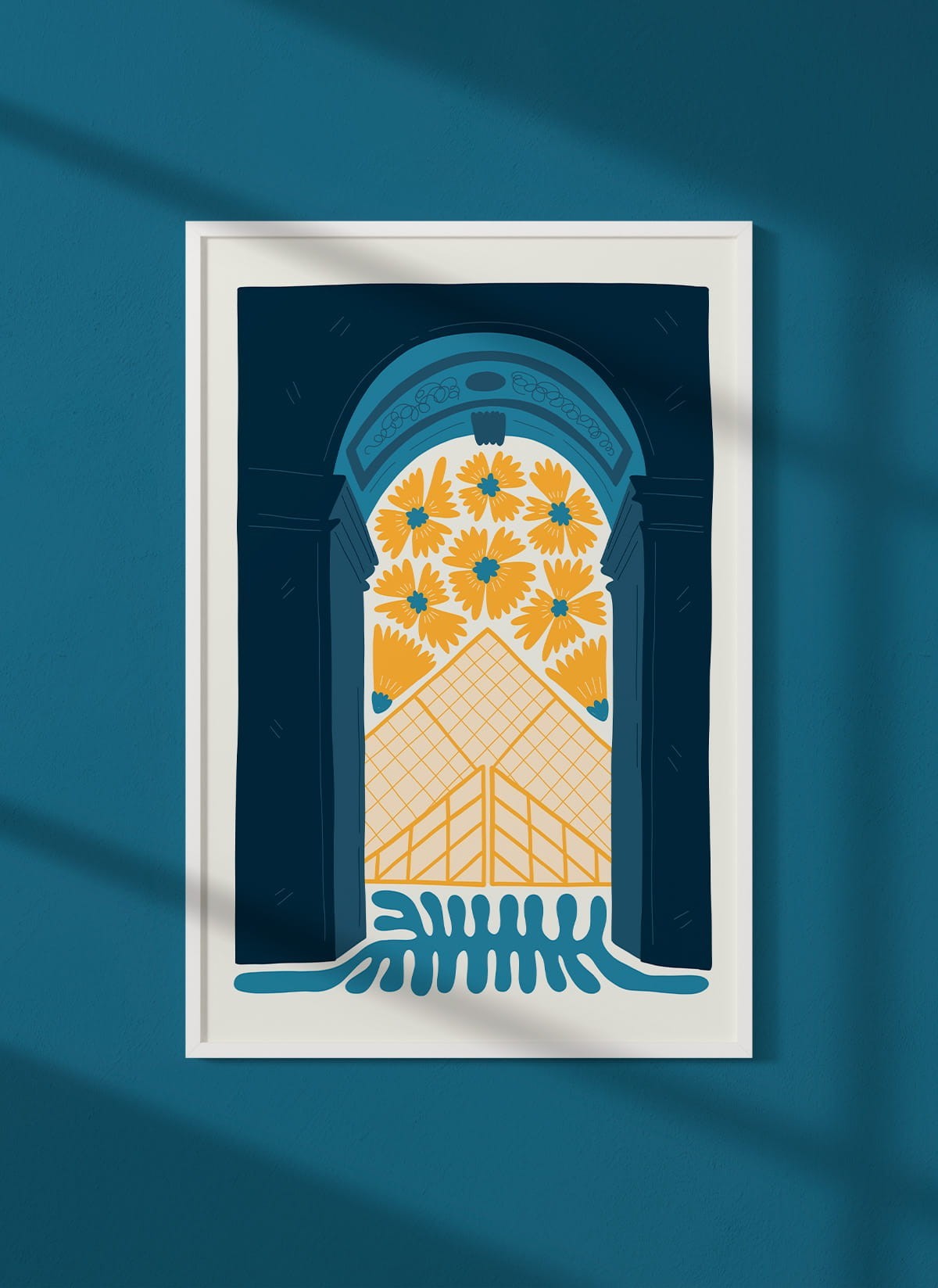 Affiche Paris 6 Le Louvre
