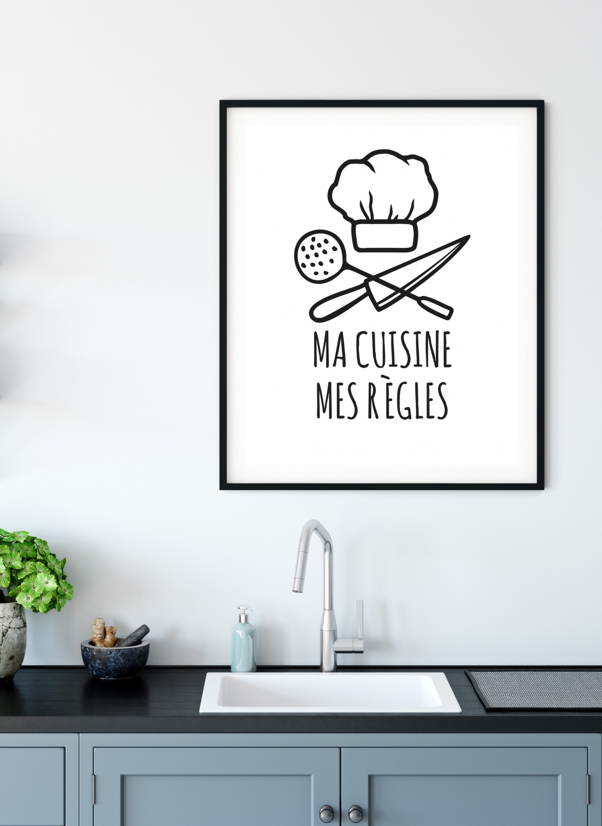 Affiche - Les règles de la Cuisine