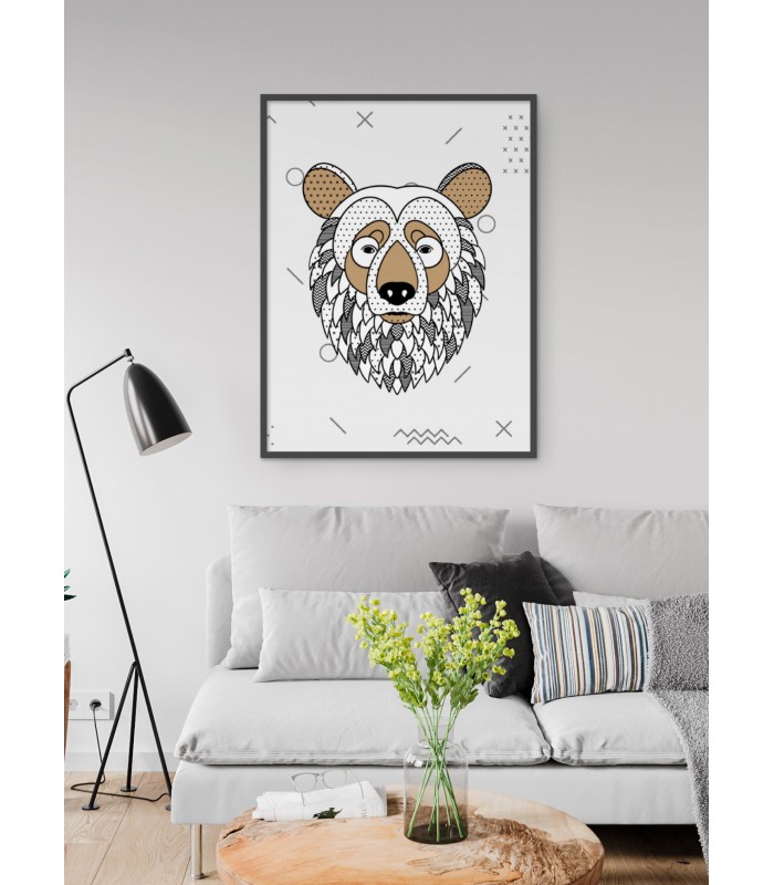 Affiche Ours scandinave