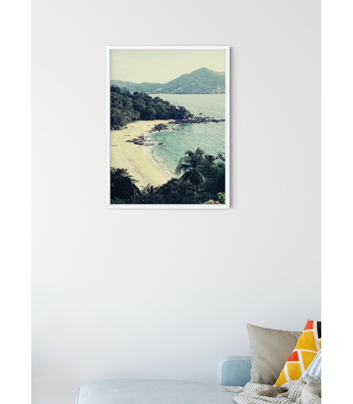 Poster nature Paysage Littoral