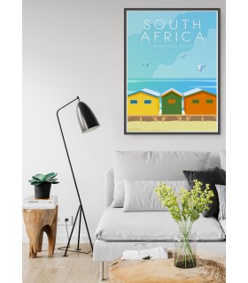 Affiche Afrique du Sud