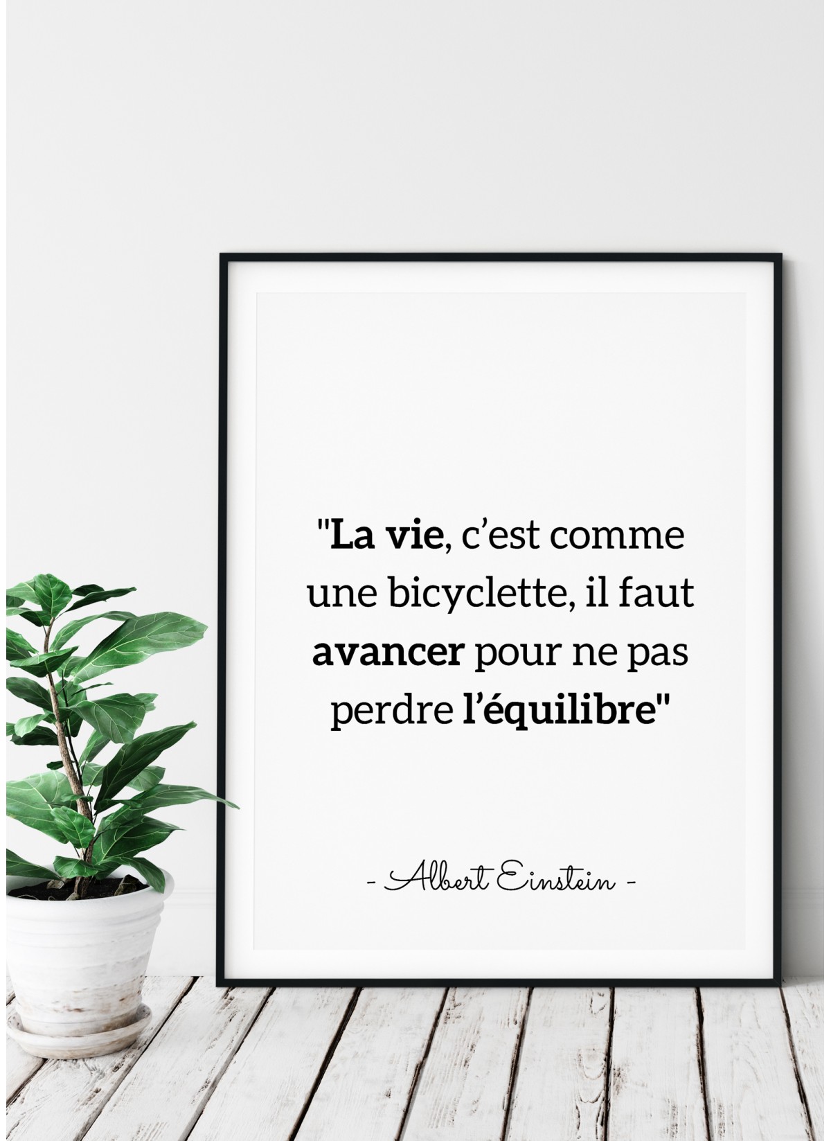 Toile Inspirante 12x12 - "Cette Vie Est à Vous De Créer" - Art Mural