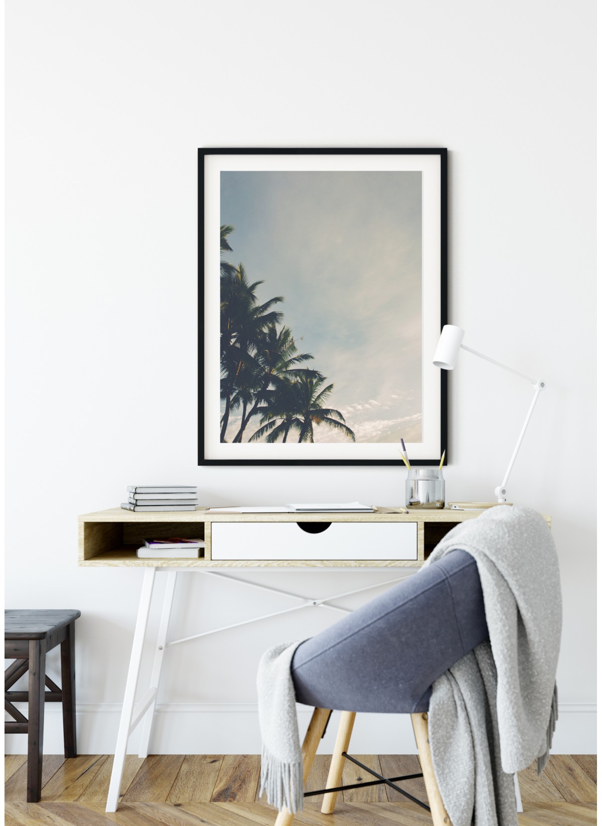 Affiche nature Palmiers Tropicaux