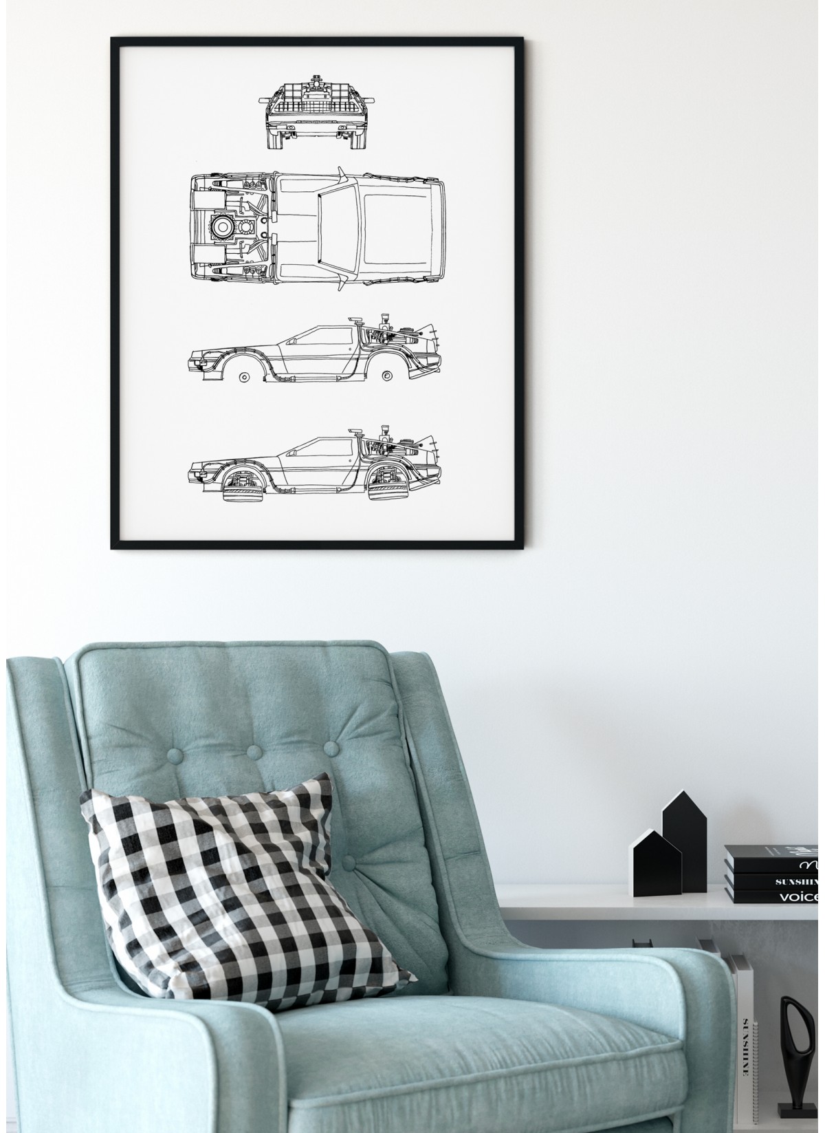 Affiche DeLorean