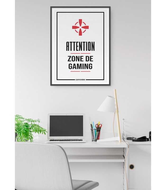 Affiche Zone de Gaming