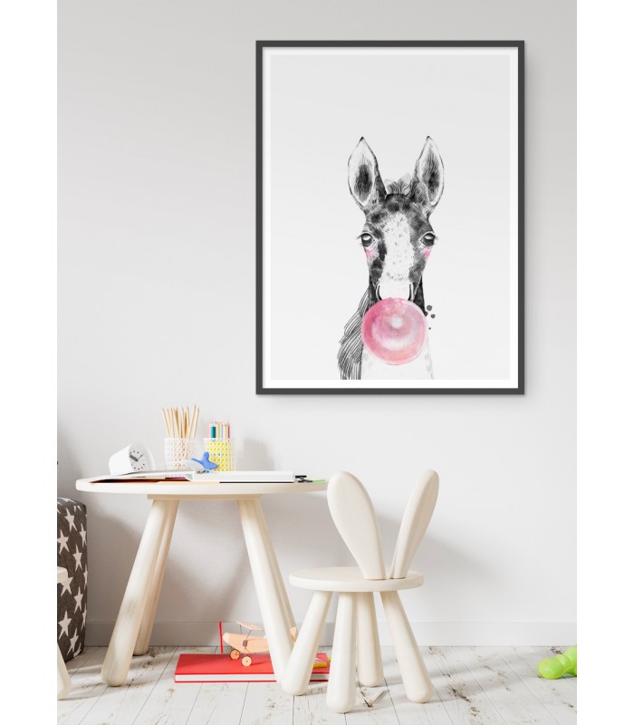 Affiche Bulle de Cheval