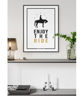 Affiche "Enjoy the ride"