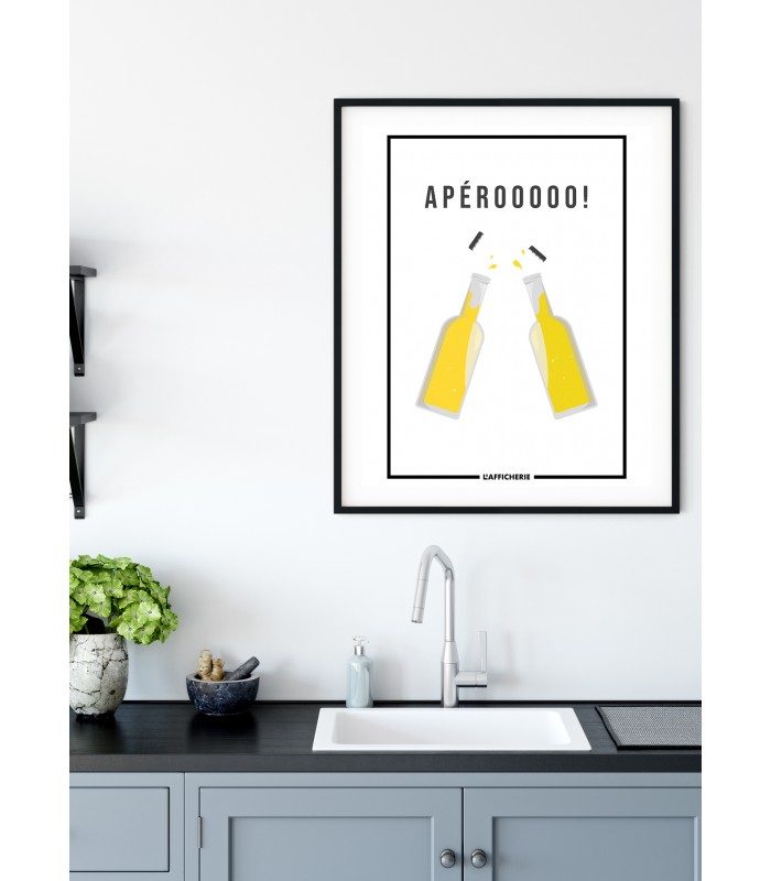 Affiche "Apérooooo"