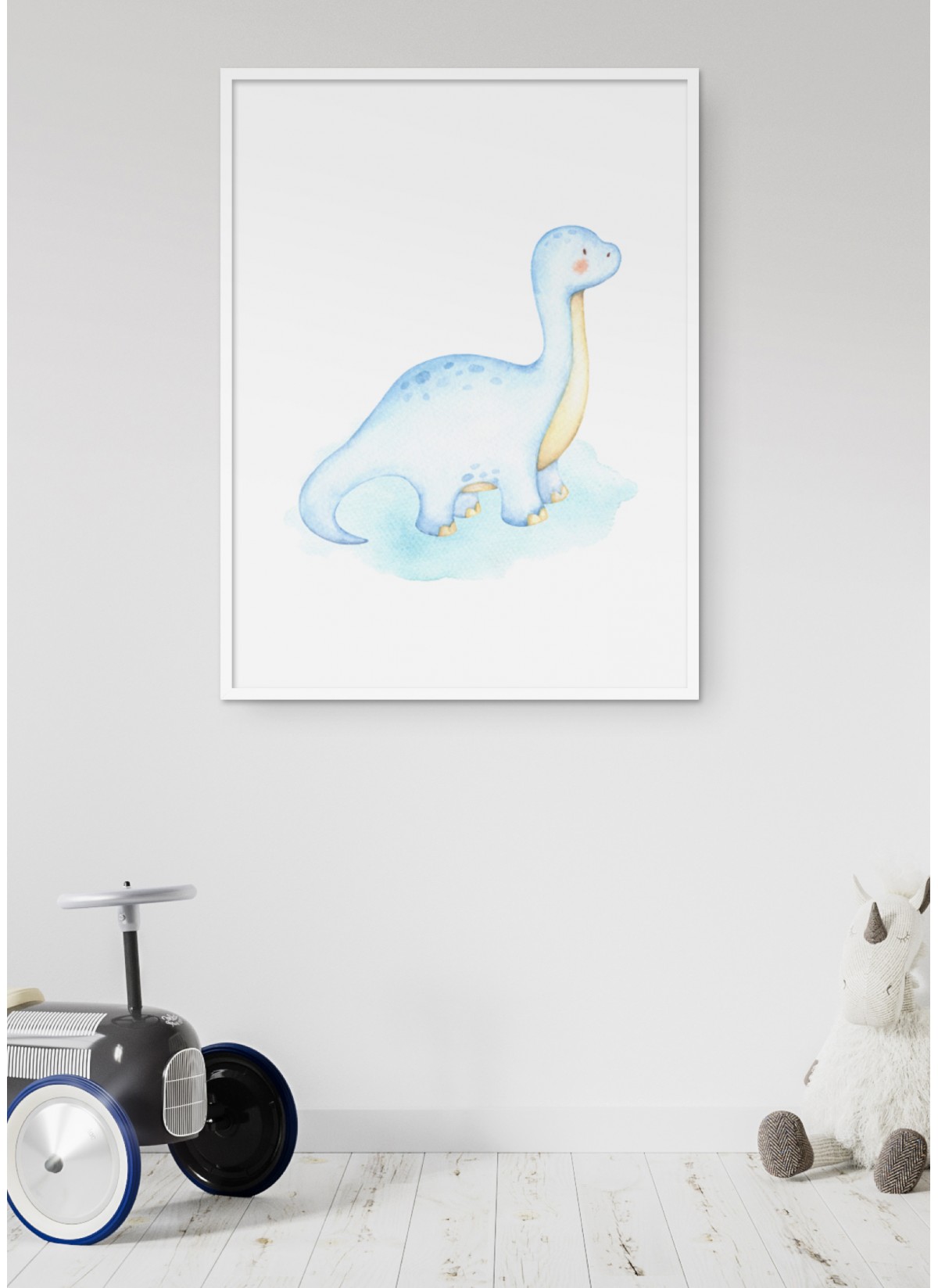 Affiche Enfant Diplodocus