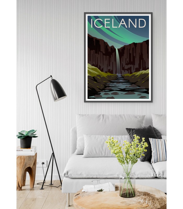 Affiche Iceland