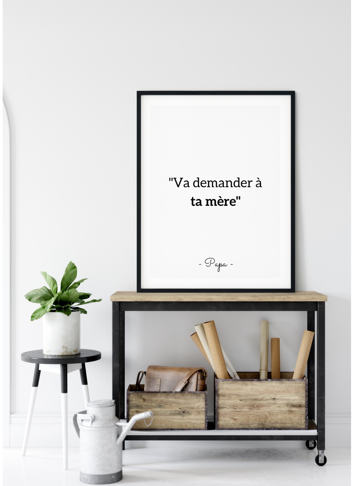 Affiche "Va demander à ta mère"