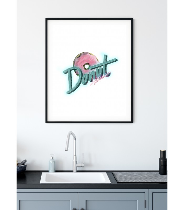 Affiche Donut Time