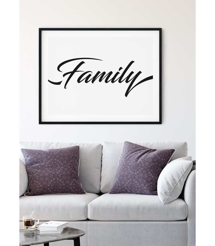 Affiche "Family"