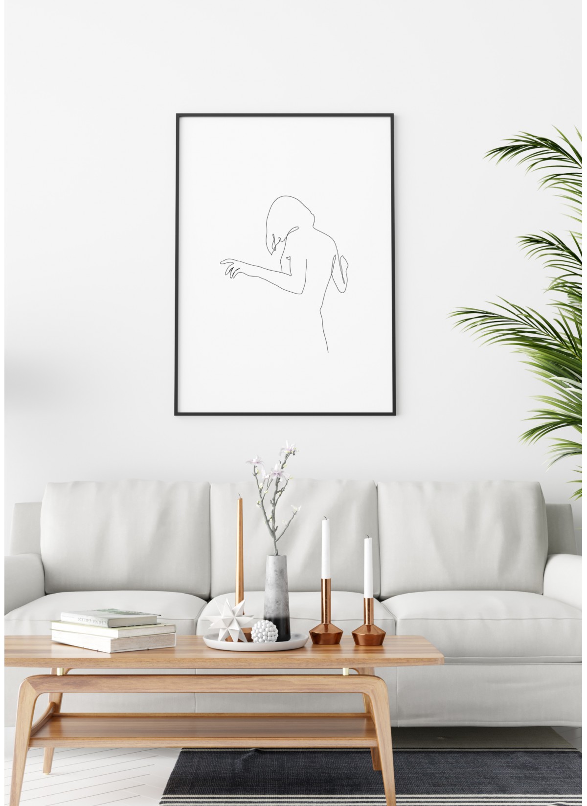 Affiche Line Art Women 6