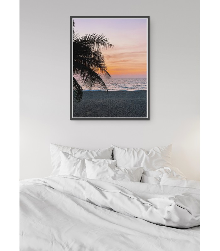 Affiche Paysage Coucher de Soleil