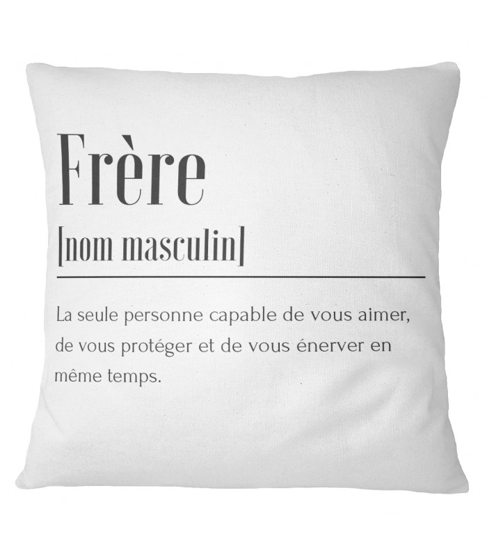 Coussin Définition Frère