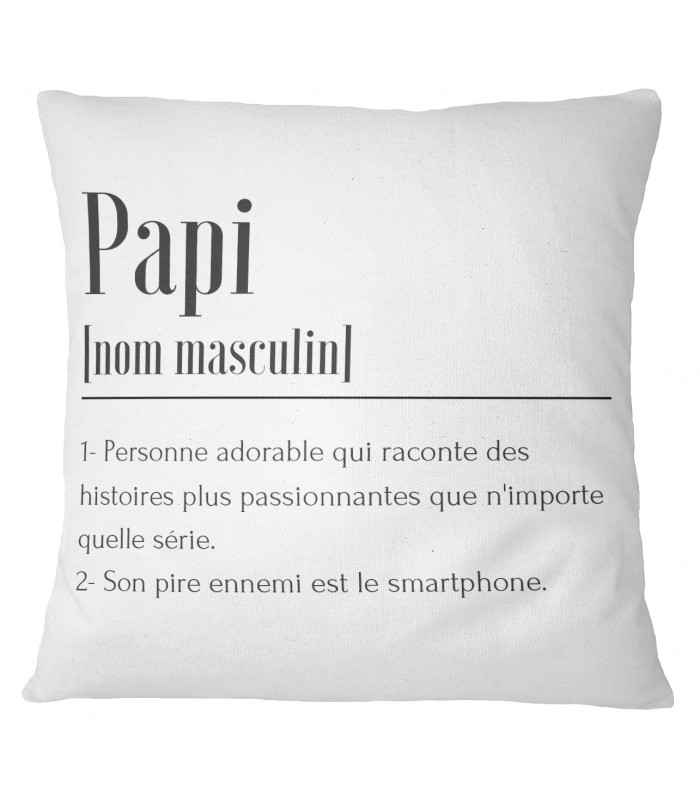 Coussin Définition Papi