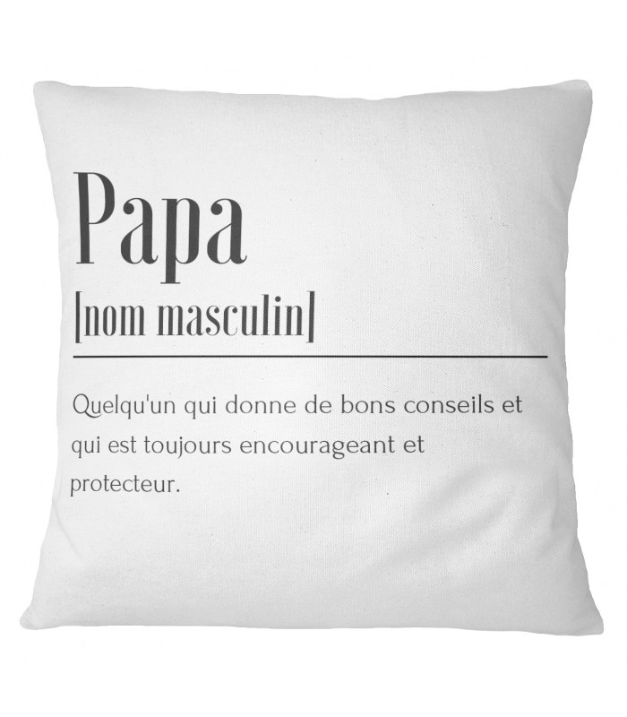 Coussin Définition Papa