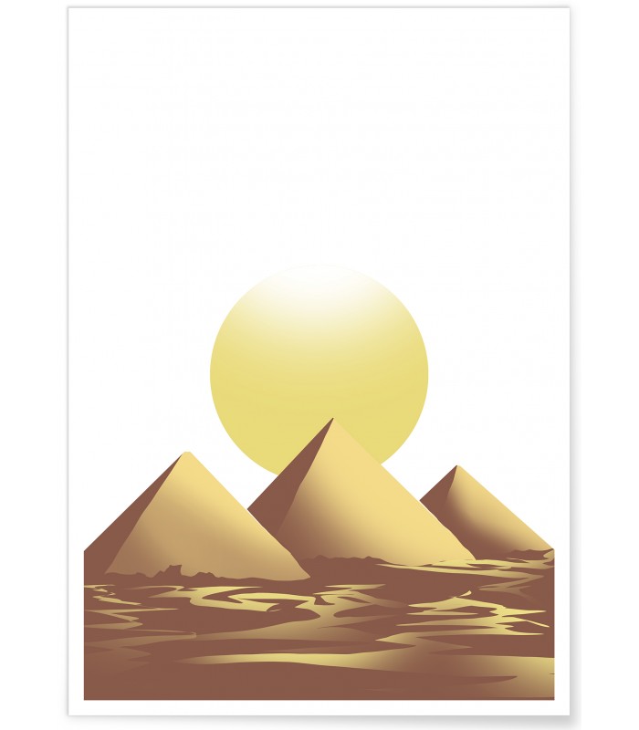 Affiche Pyramide