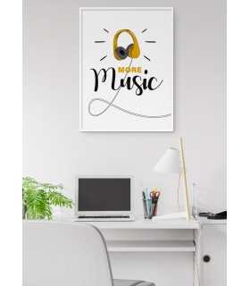Affiche "More Music"