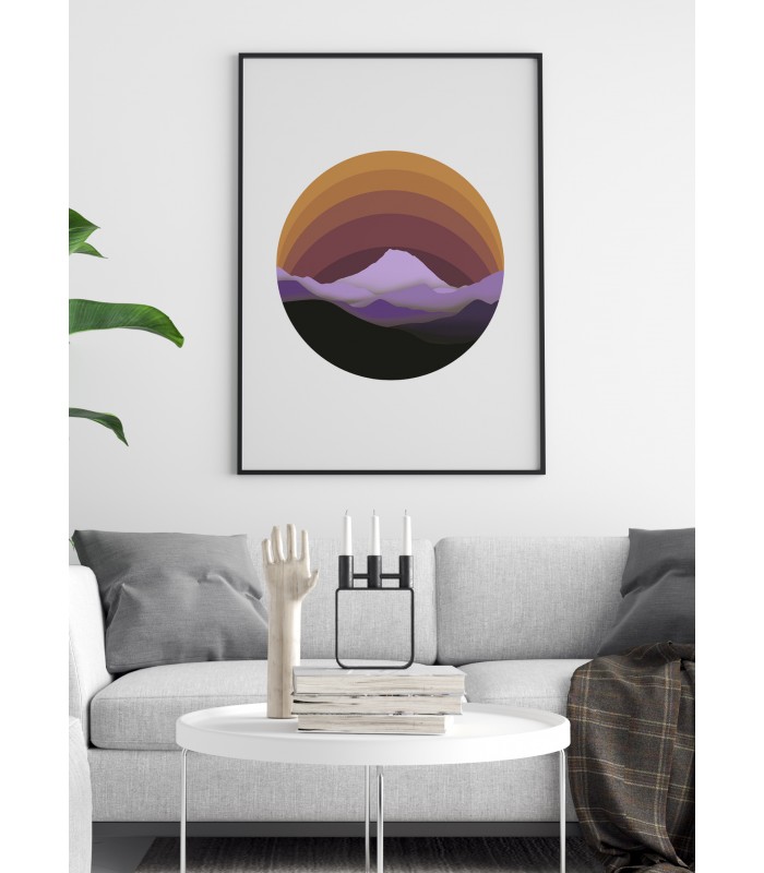 Affiche Landscape Circle