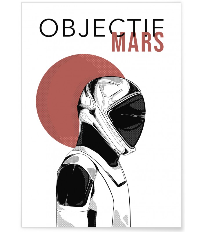 Affiche Objectif Mars