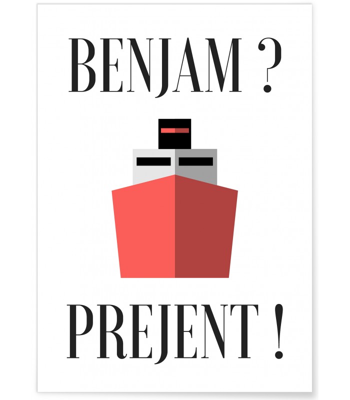 Affiche Benjam