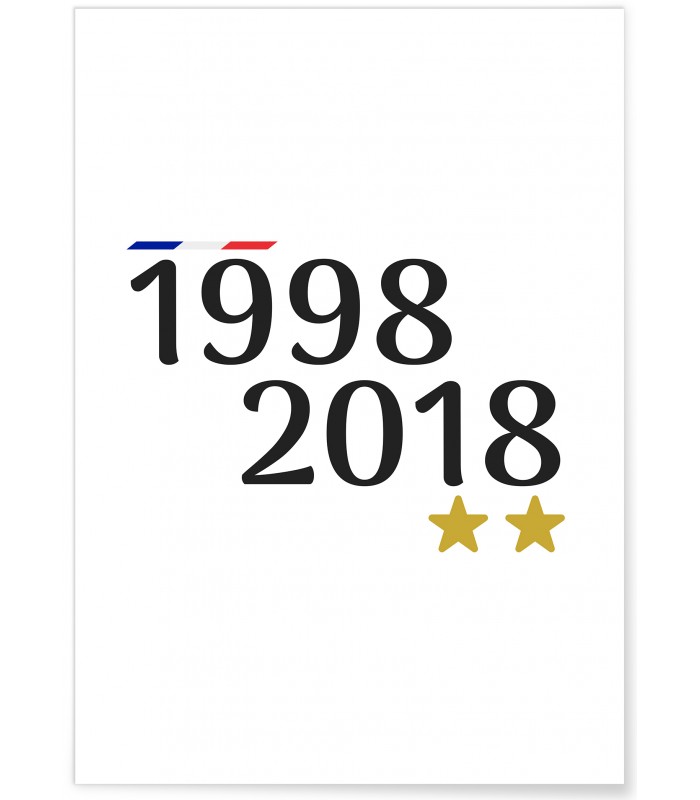 Affiche 1998-2018